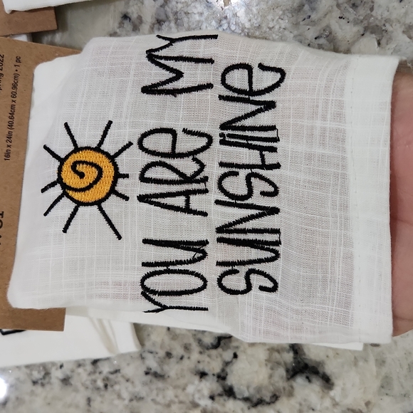 Magnolia Lane Embroidered Novelty Tea Towels - Picture 2 of 7